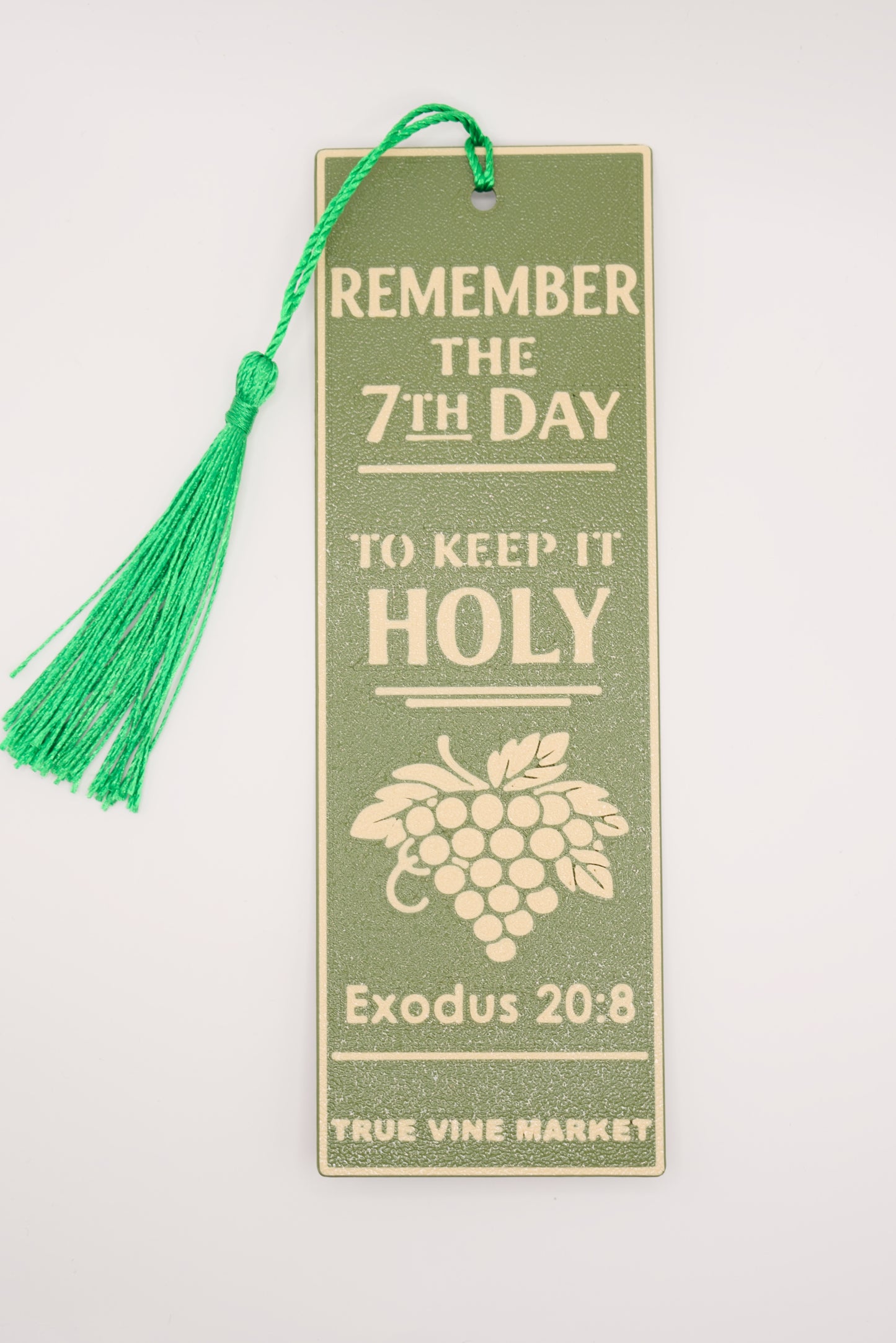 Remember the Sabbath — Exodus 20:8 Bible Bookmark
