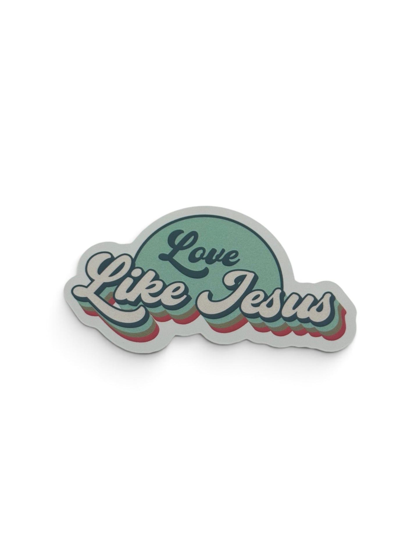 Love Like Jesus Christian Vinyl Sticker