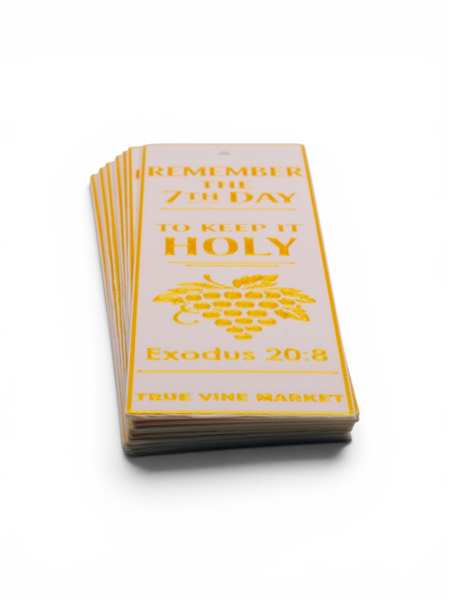 Remember the Sabbath — Exodus 20:8 Bible Bookmark