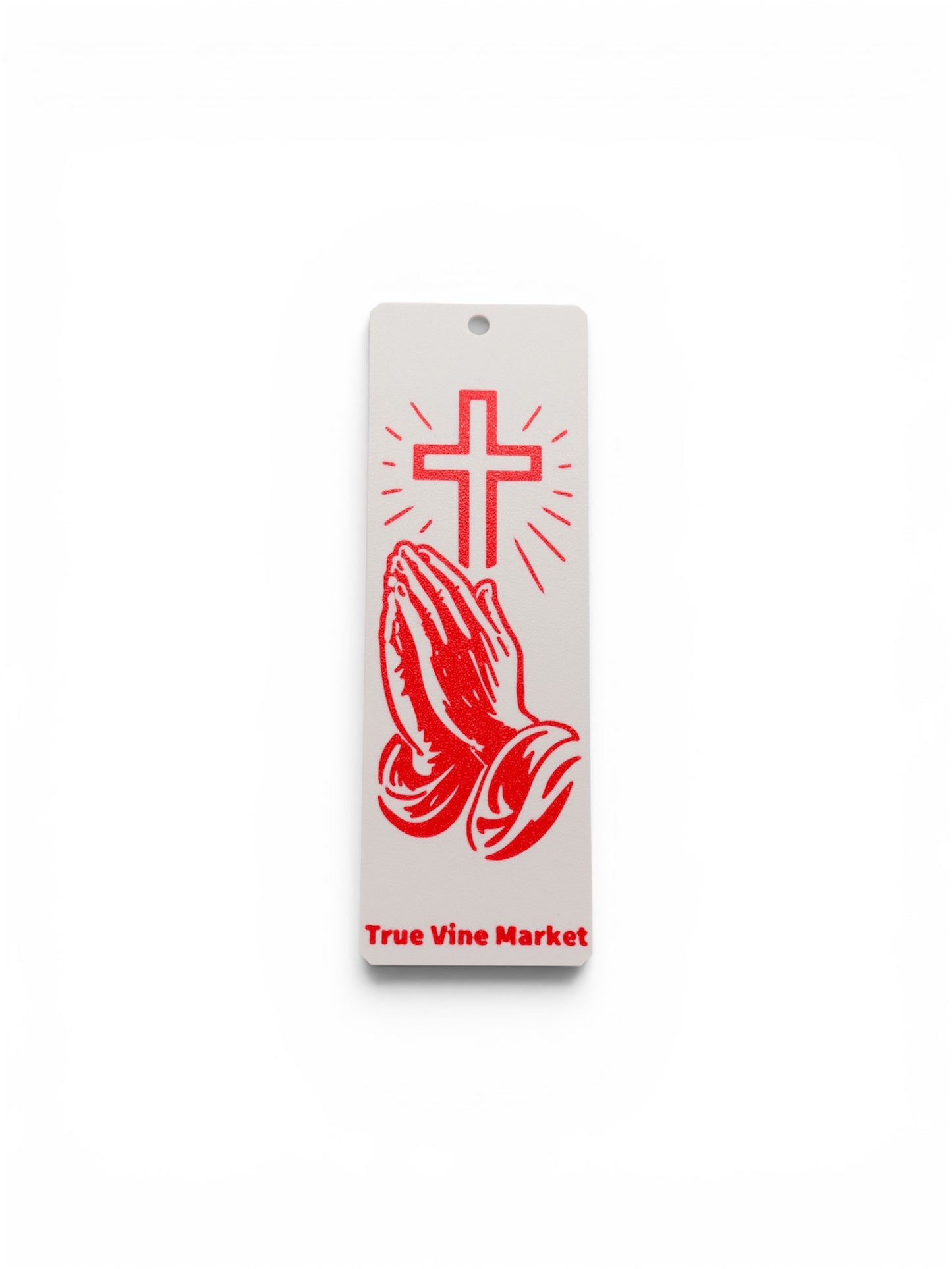 Praying Hands Cross Bible Bookmark