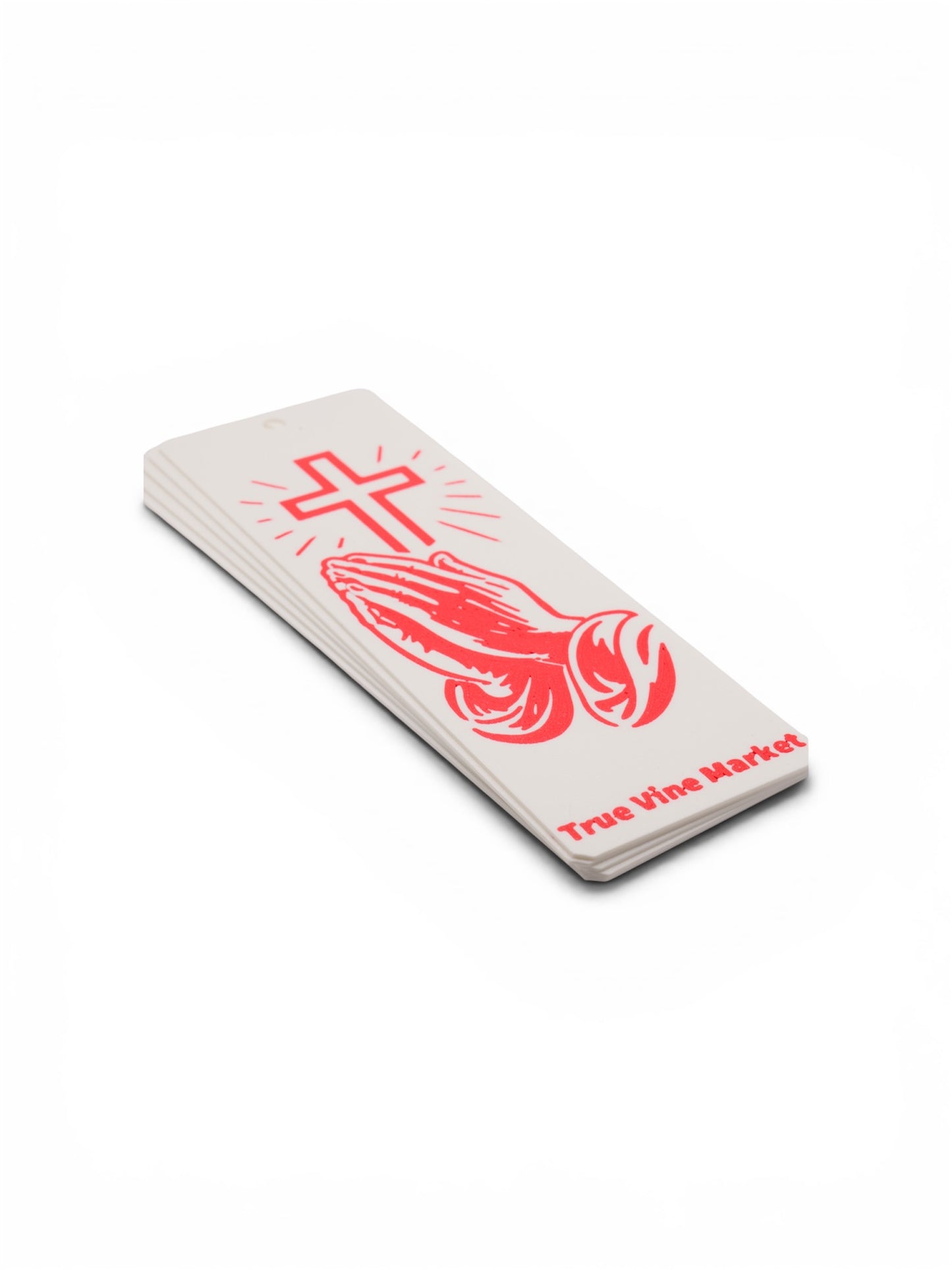 Praying Hands Cross Bible Bookmark
