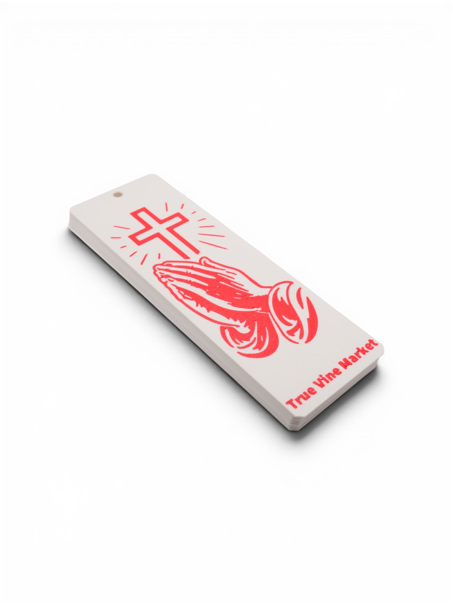 Praying Hands Cross Bible Bookmark