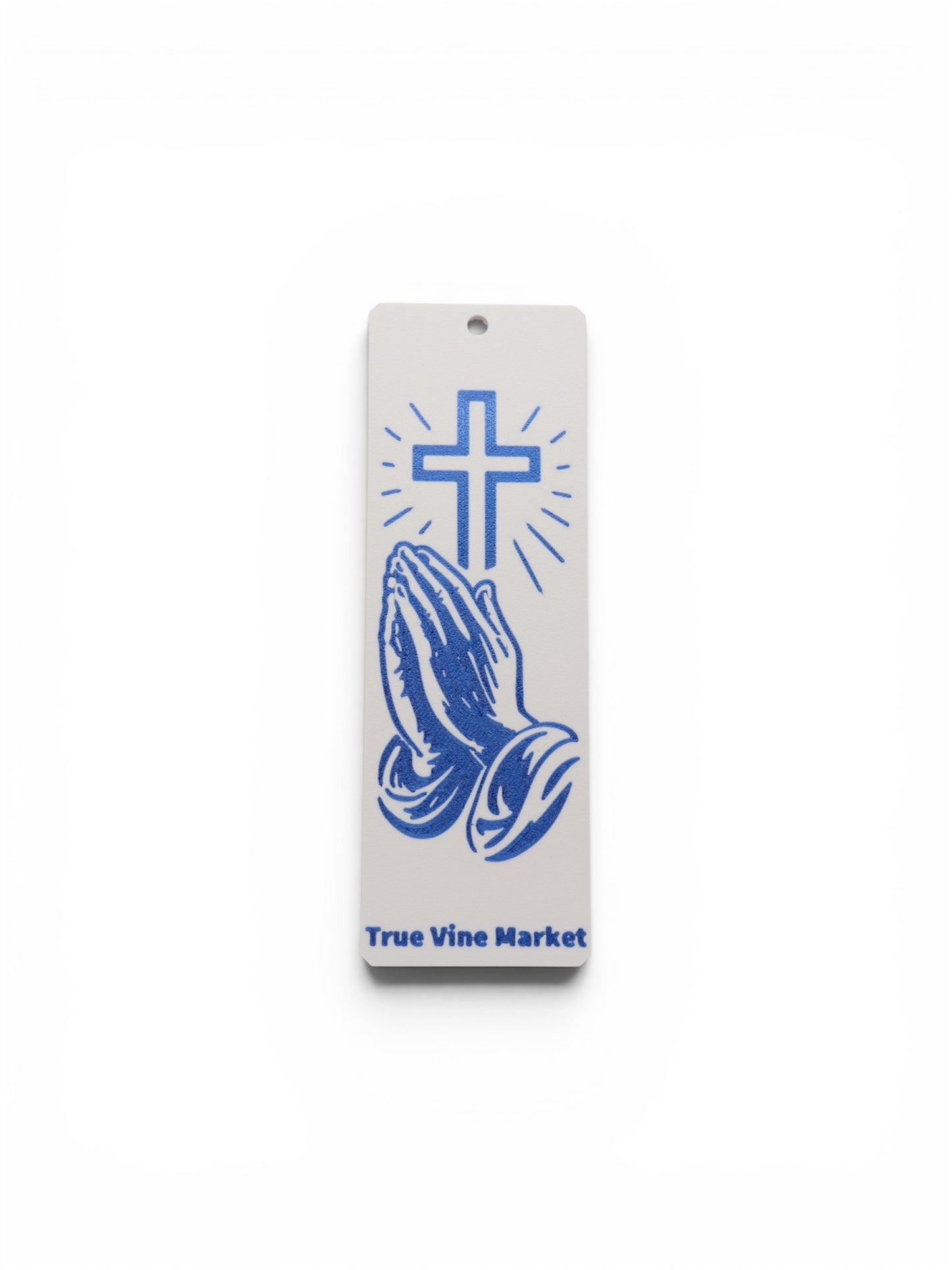 Praying Hands Cross Bible Bookmark