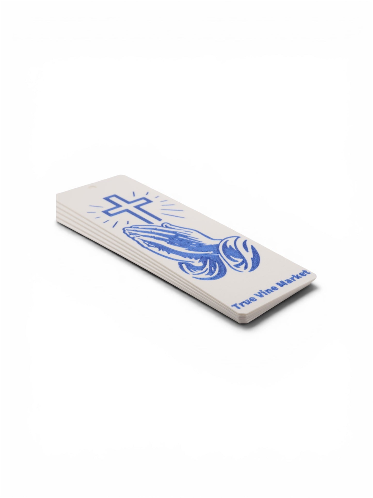 Praying Hands Cross Bible Bookmark