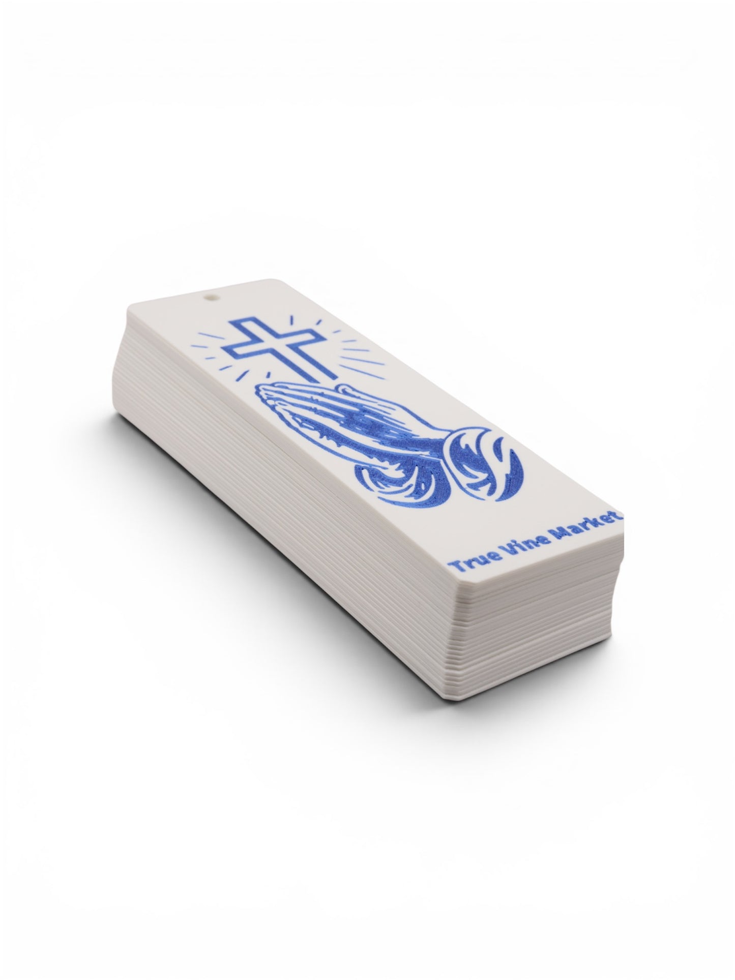 Praying Hands Cross Bible Bookmark