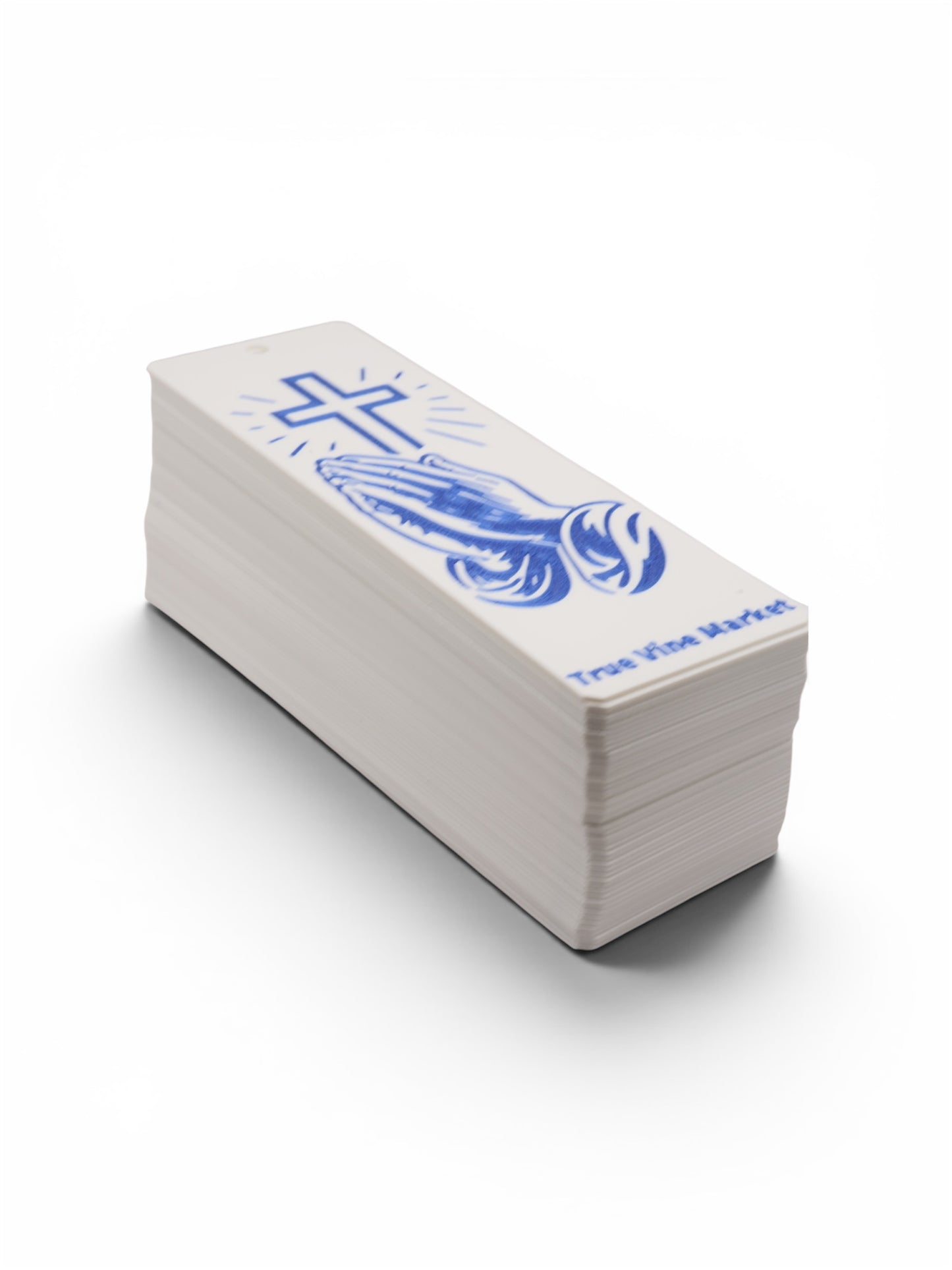 Praying Hands Cross Bible Bookmark